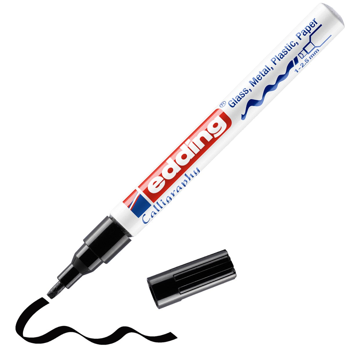 e-753 CR calligraphy paintmarker schwarz