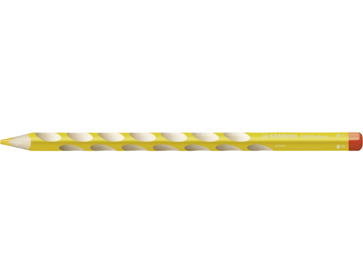 STABILO EASYcolors Buntstift Gelb für Rechtshänder