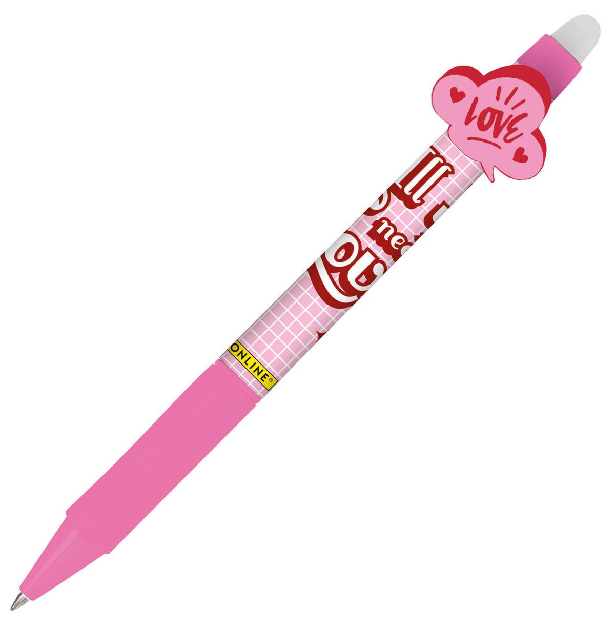 ONLINE Tintenroller Magixx Fun Love Cloud rosa radierbar