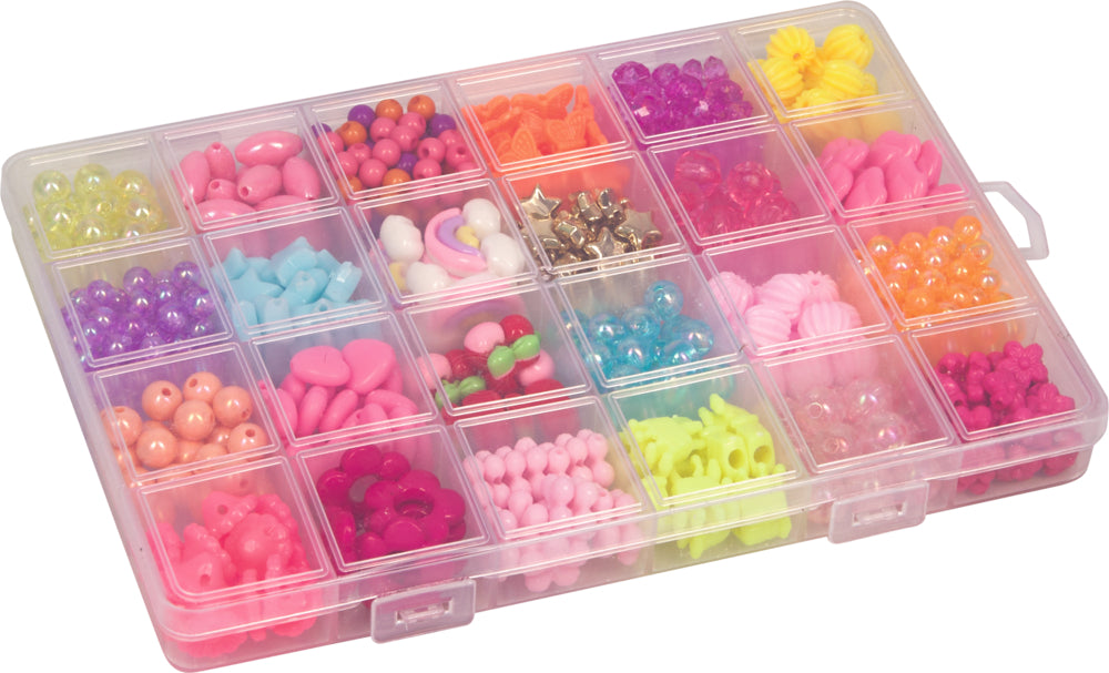 Haarreifen-Perlenset Prinzessin Lillifee – 480 Perlen, 5 Reifen