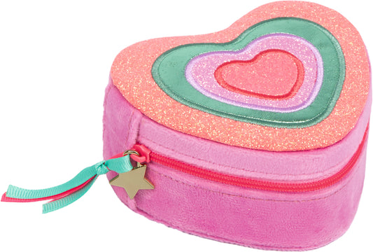 Schmuckkästchen Herz Prinzessin Lillifee – Glitzer & Fächer
