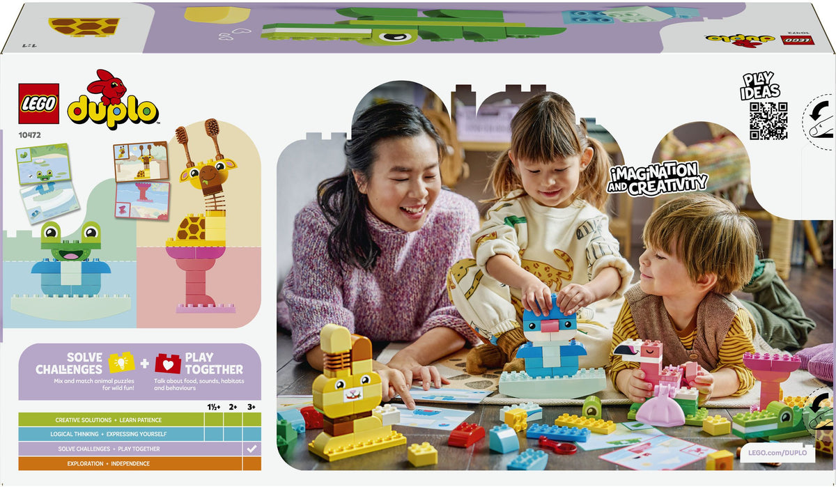 LEGO DUPLO 10472 Wir bauen Tiere – 94 Teile