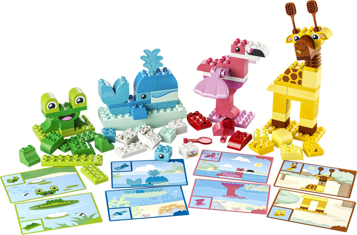 LEGO DUPLO 10472 Wir bauen Tiere – 94 Teile