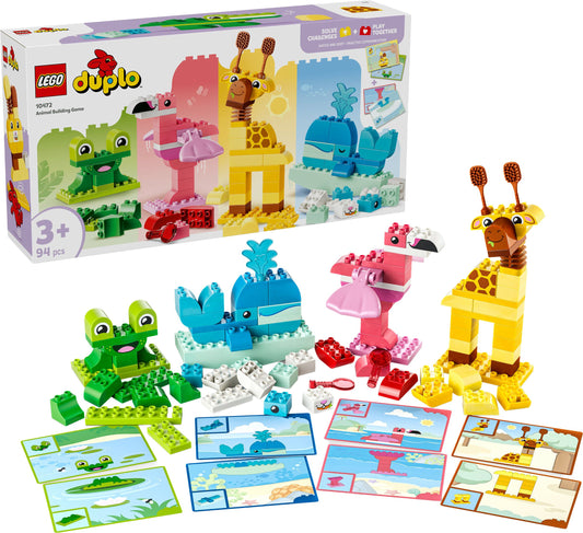 LEGO DUPLO 10472 Wir bauen Tiere – 94 Teile