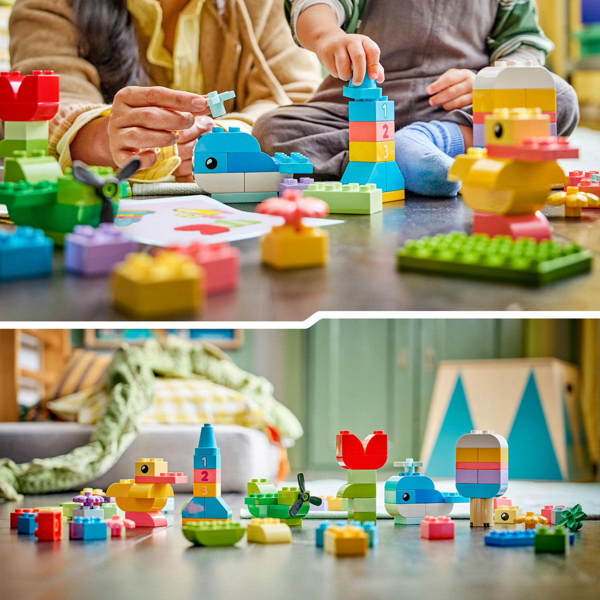LEGO DUPLO 10479 Classic Bunte Kreativbox – 80 Teile