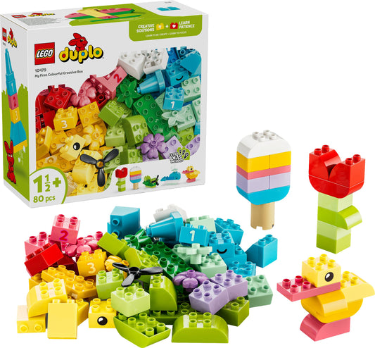 LEGO DUPLO 10479 Classic Bunte Kreativbox – 80 Teile