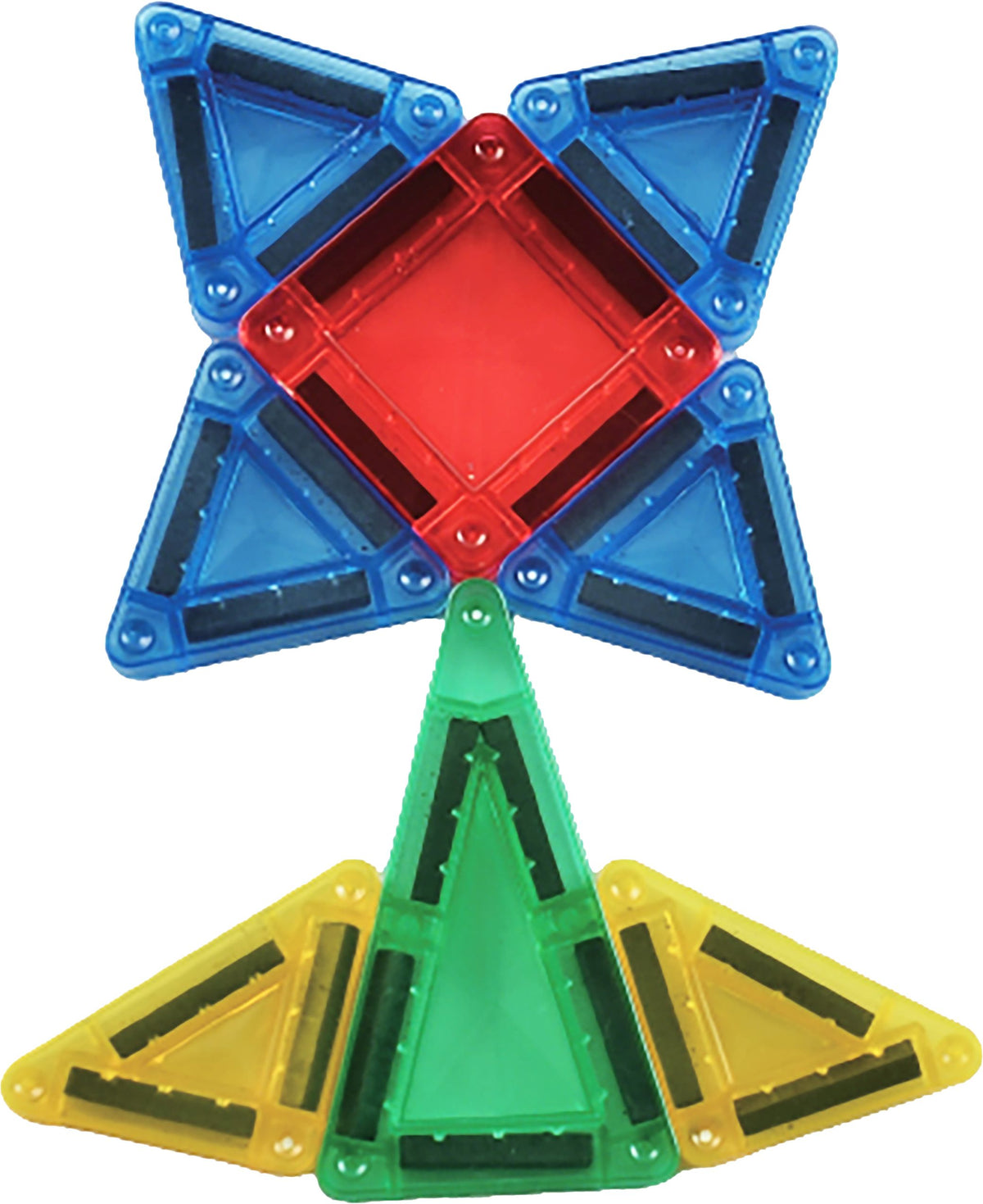 Creathek Magnetkachel-Set, 28-tlg. – Magnetisches Bauen
