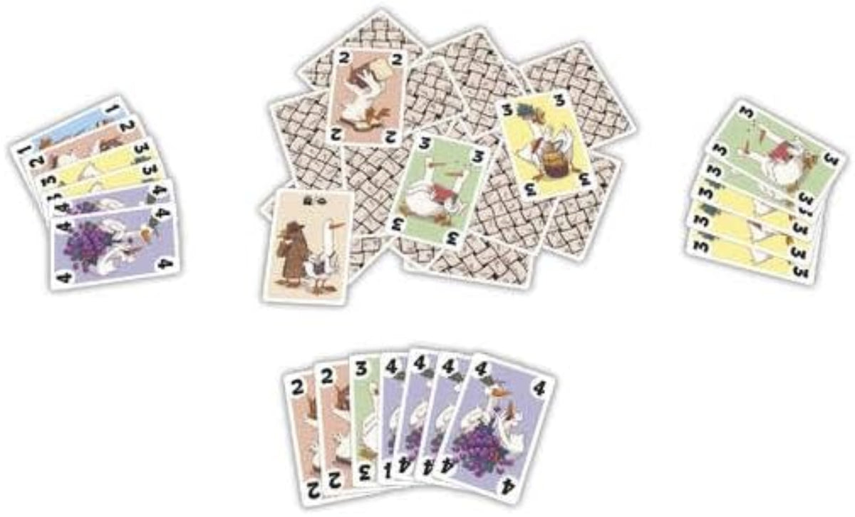 AMIGO Greedy Goose – Kartenspiel, 2–6 Spieler ab 8 J.