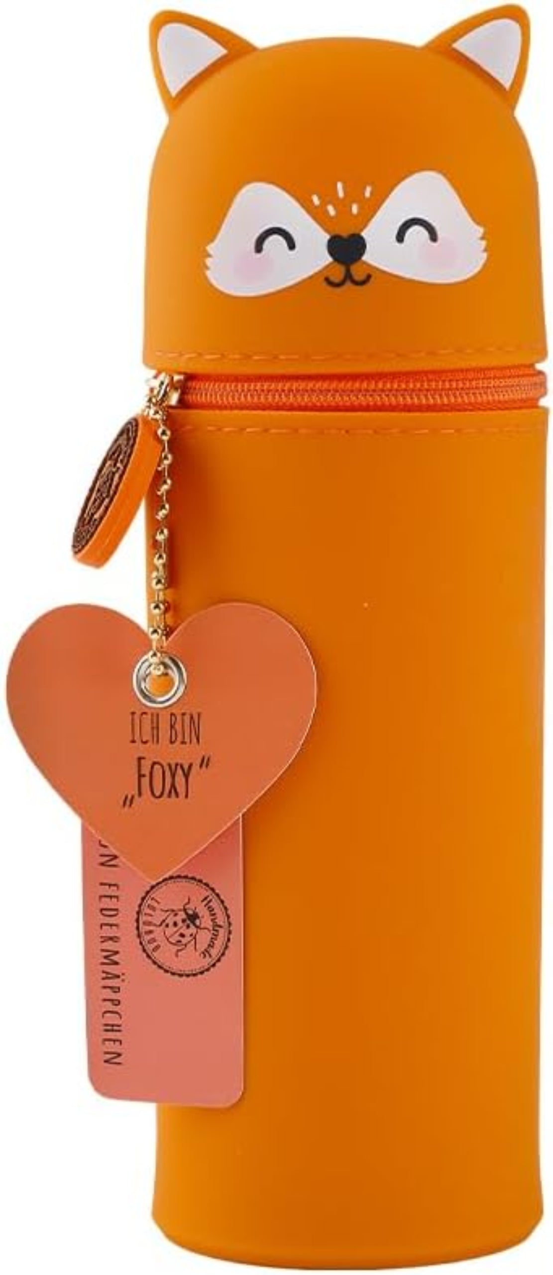 Silikon Federmäppchen Fuchs Foxy - Lustiges Tierdesign