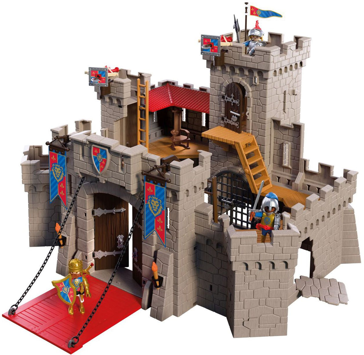 PLAYMOBIL 72112 Novelmore Löwenritterburg mit Figuren