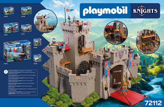PLAYMOBIL 72112 Novelmore Löwenritterburg mit Figuren