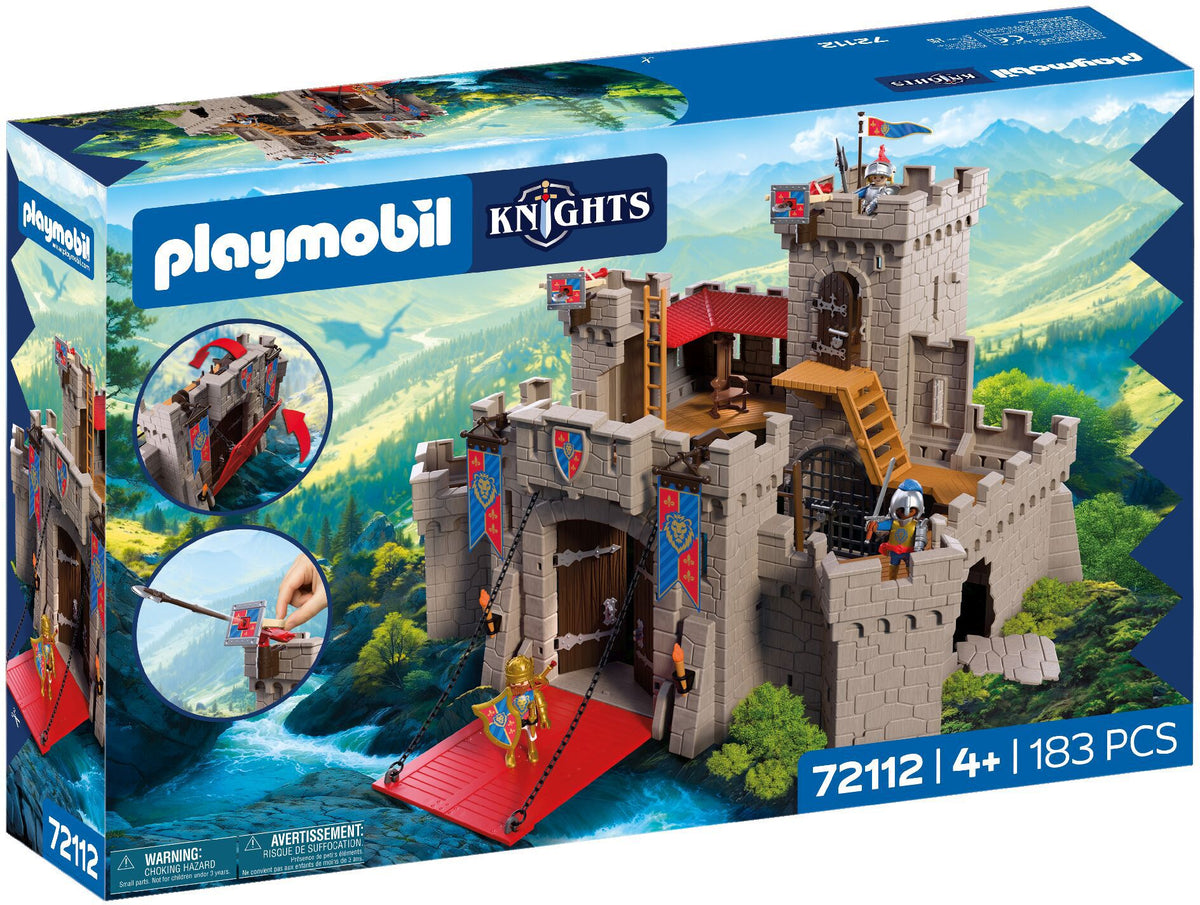 PLAYMOBIL 72112 Novelmore Löwenritterburg mit Figuren