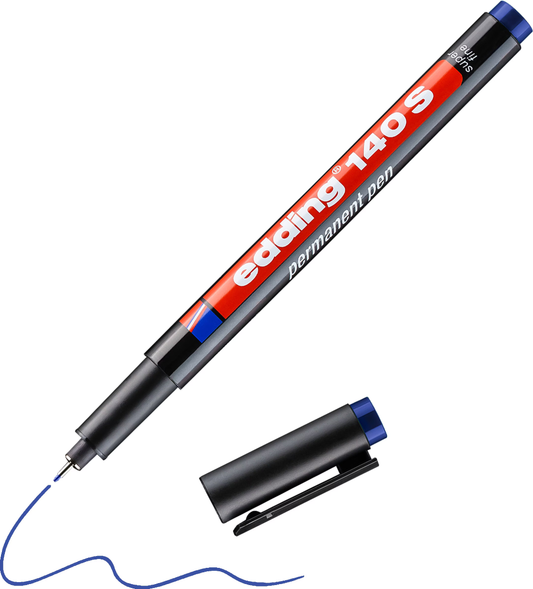 edding 140 S Folienschreiber blau – Rundspitze 0,3 mm