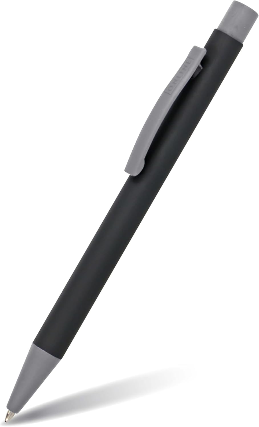 ONLINE PEN Druckkugelschreiber Soft Metal Pure Black