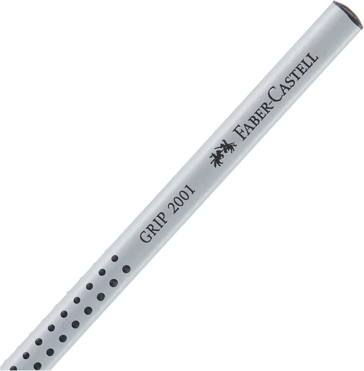 Faber-Castell Grip 2001 Bleistift B Silber ergonomisch