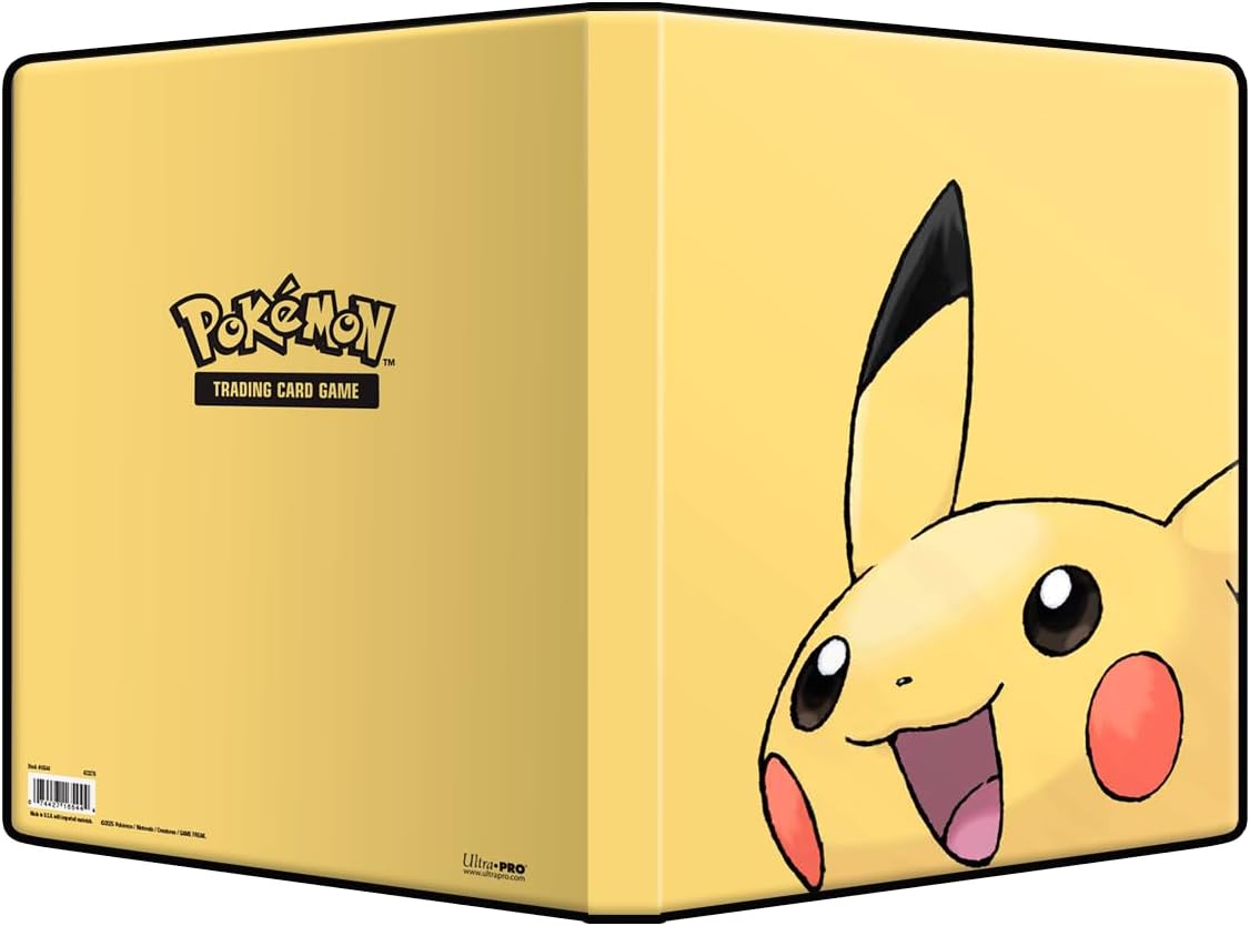 Pokémon Pikachu 9 Pocket Portfolio - bis zu 180 Karten