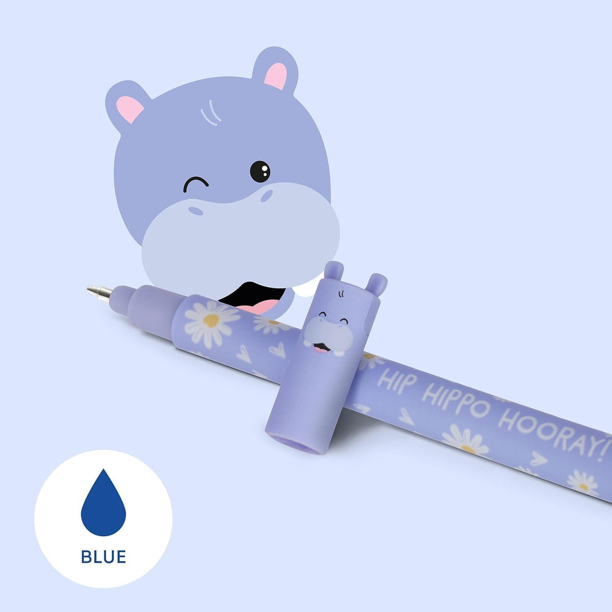LEGAMI Erasable Gel Pen Löschbarer Gelstift – Hippo