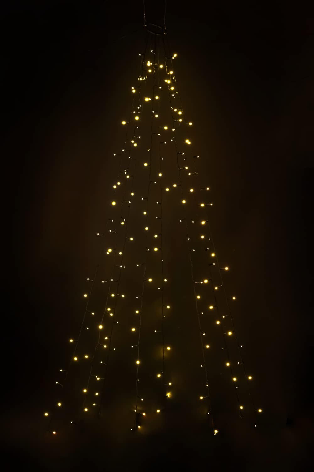 Idena NewTec LED-Weihnachtsbaum-Überwurf 200 LEDs warmweiß