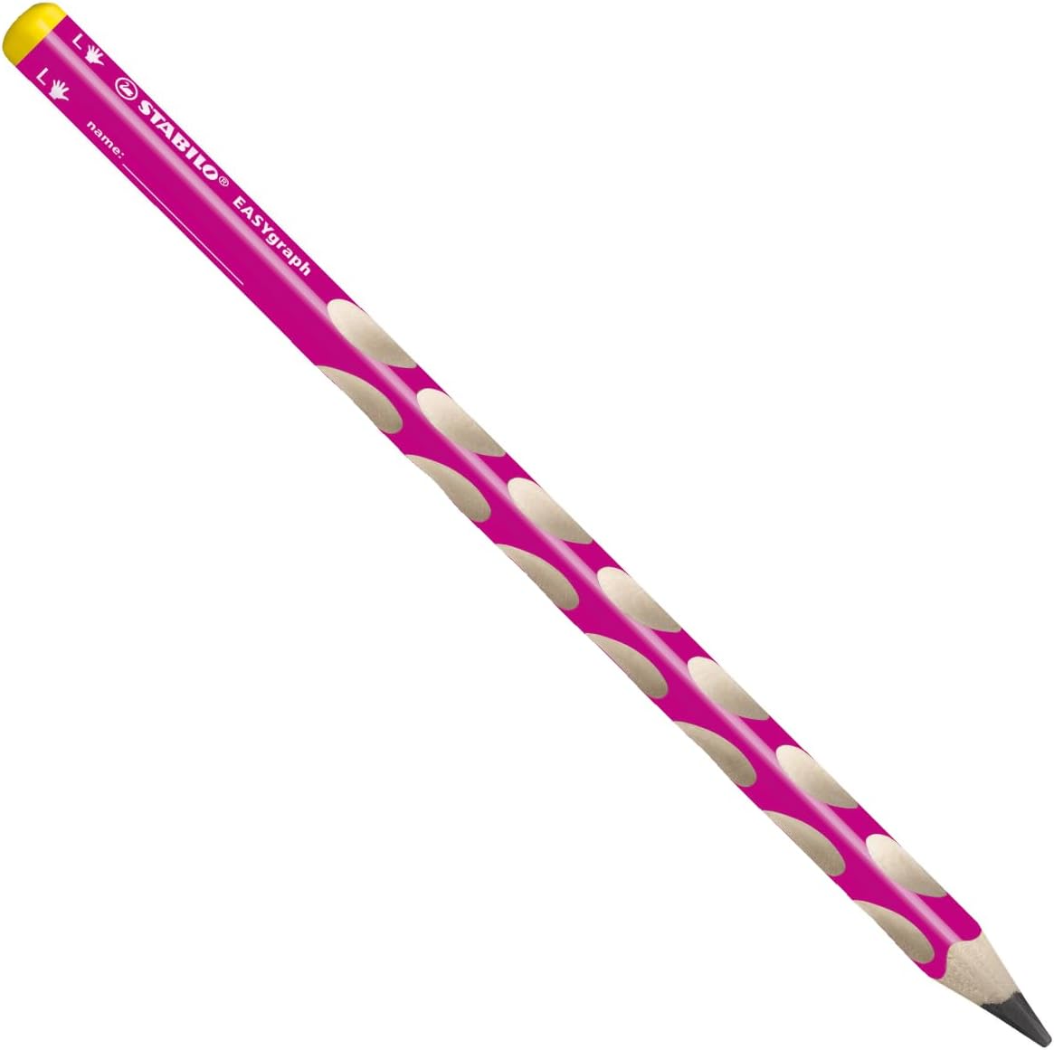 STABILO EASYgraph Bleistift HB Pink – Einzelstift Linkshänder