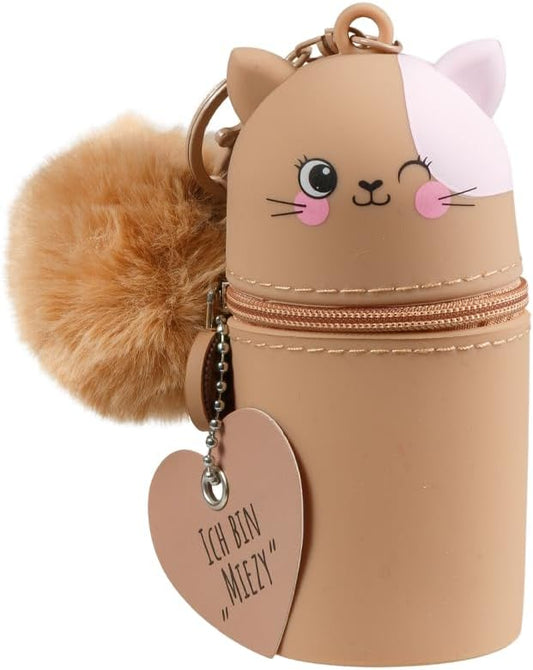 Lulubug Schlüsselanhänger Kinder Miezy mit Puschel