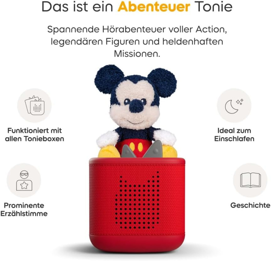 tonies Cuddle Tonie Micky Maus – Plüsch-Hörfigur ab 3 J.