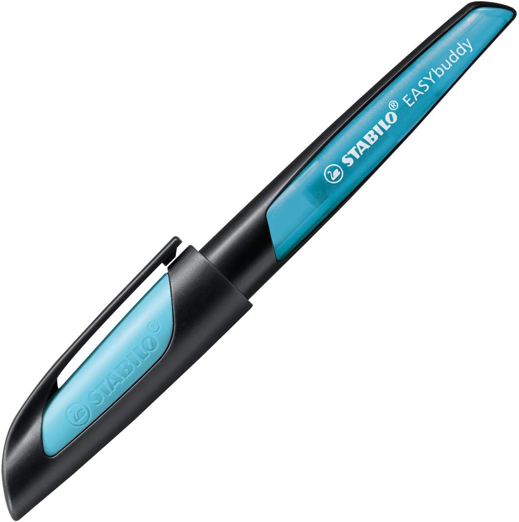 STABILO EASYbuddy Füller schwarz/hellblau Feder M