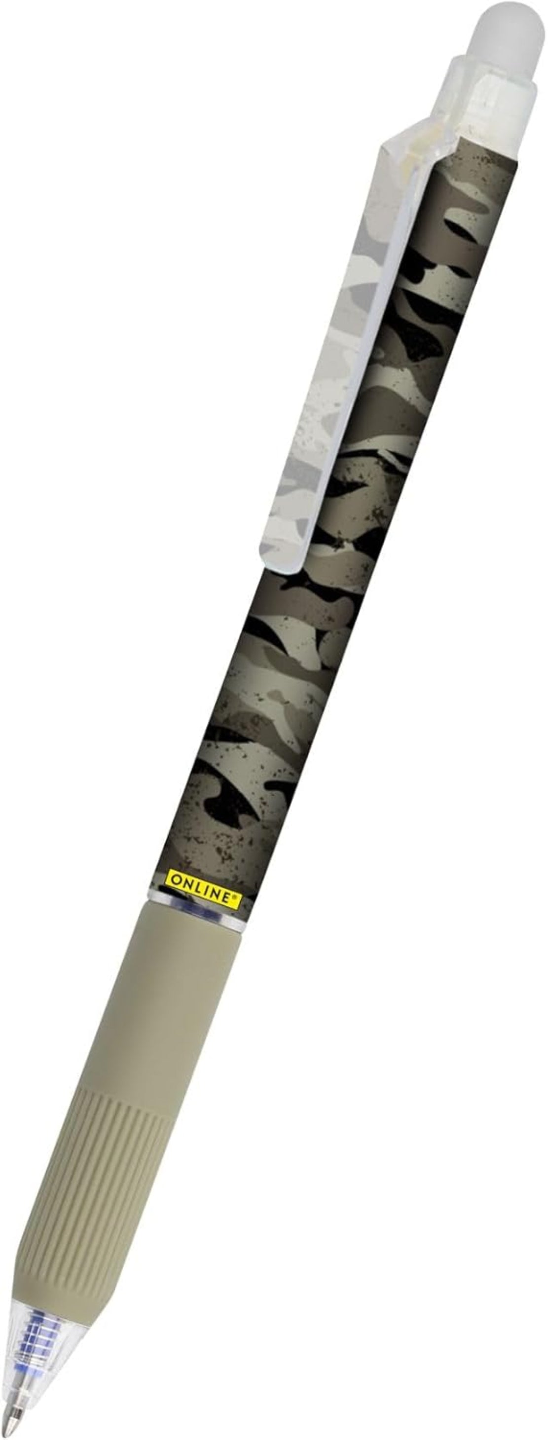 ONLINE magiXX Tintenroller radierbar Camouflage blau medium