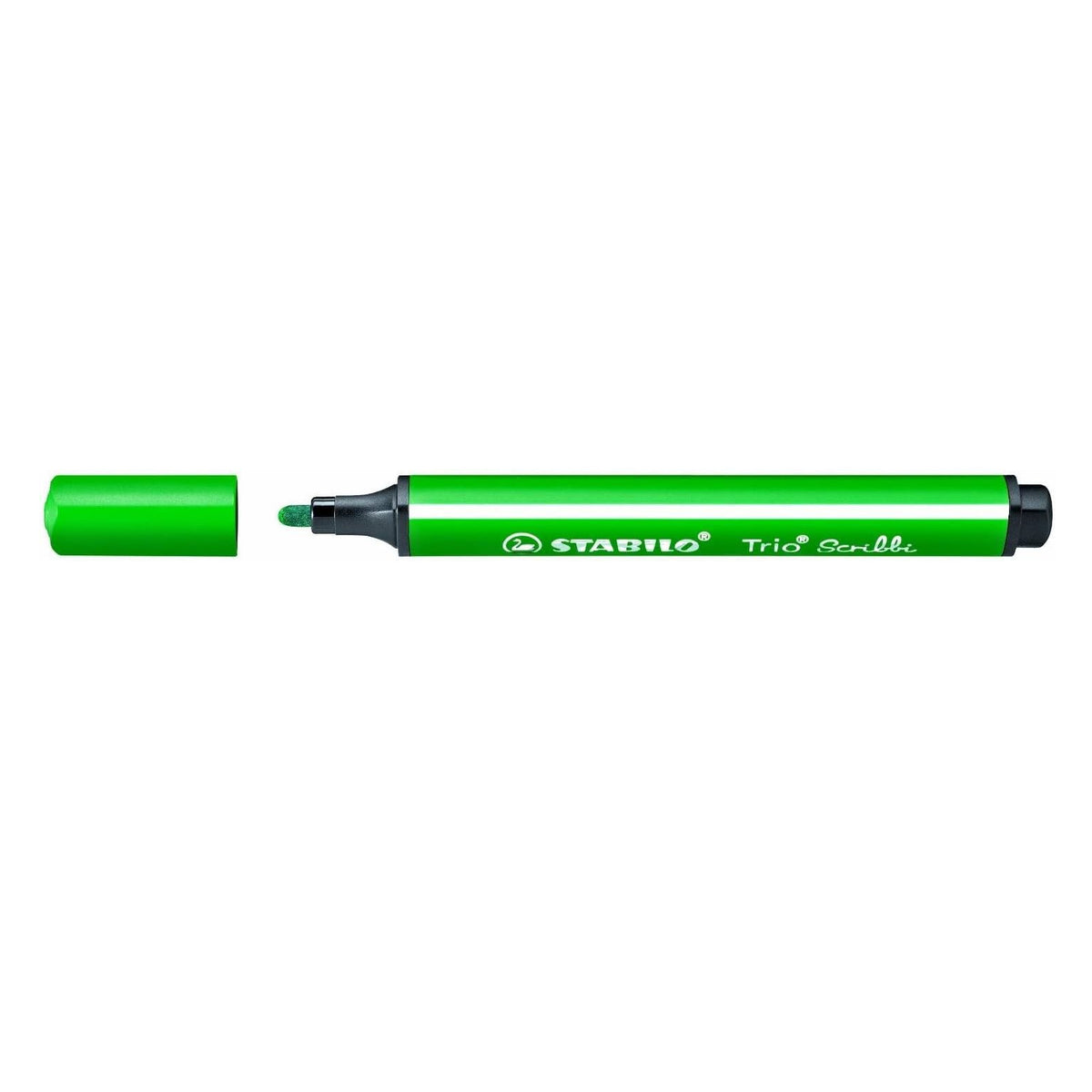 STABILO Trio Scribbi Dreikant-Filzstift Einzelstift grün