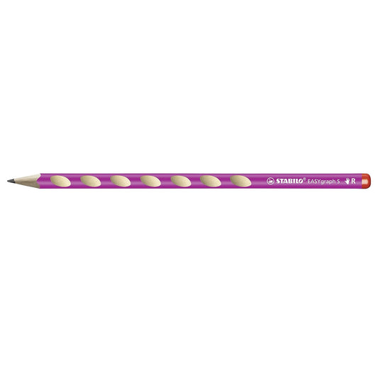 STABILO EASYgraph S Bleistift Rechtshänder HB – Einzelstift pink