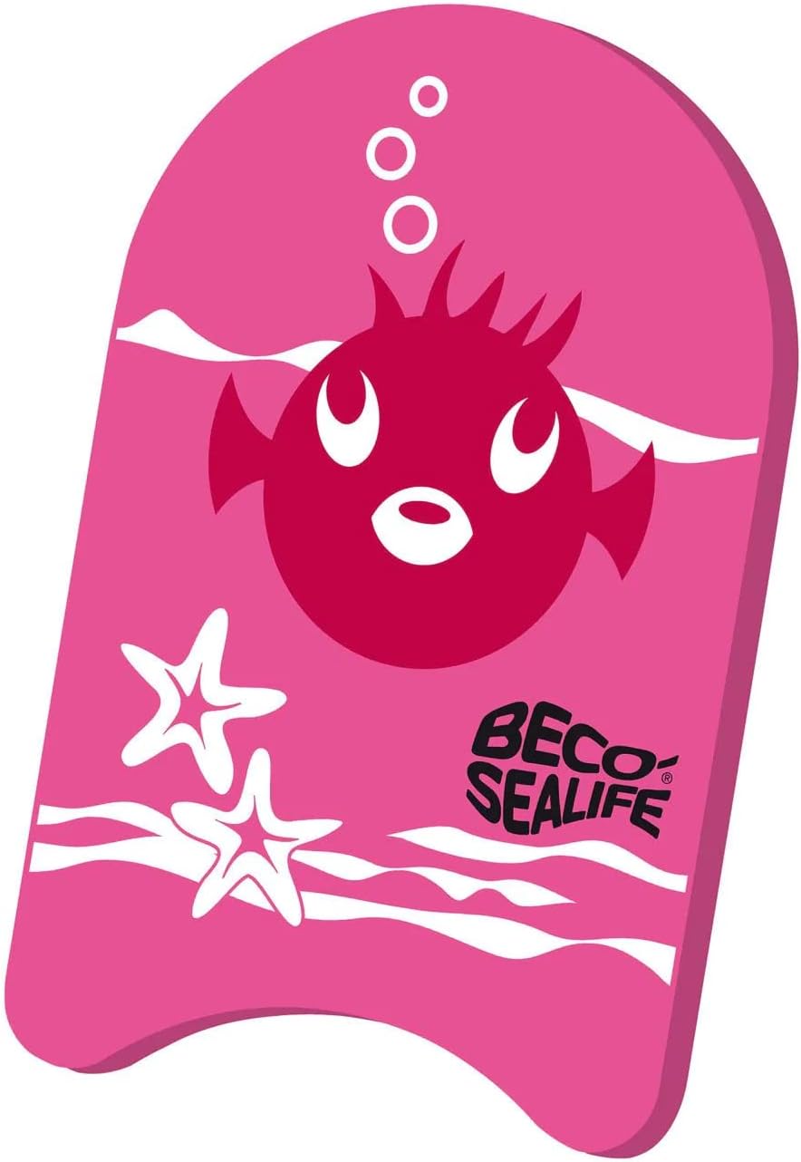 BECO Sealife Kickboard Pinky pink 34×21 cm Schwimmbrett