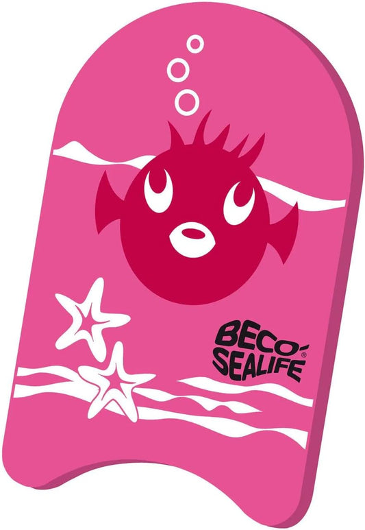 BECO Sealife Kickboard Pinky pink 34×21 cm Schwimmbrett