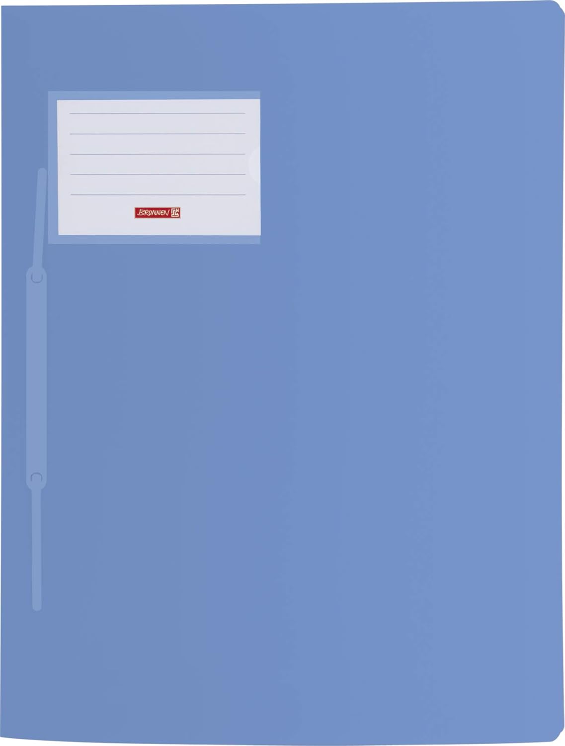 BRUNNEN Schnellhefter A4 FACT!pp, PP-Folie, blau pastell