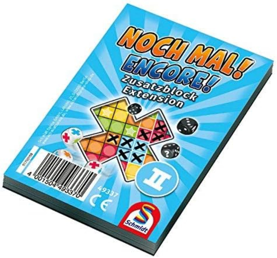 Schmidt Noch Mal! Zusatzblock – 1 Block, Design zufällig