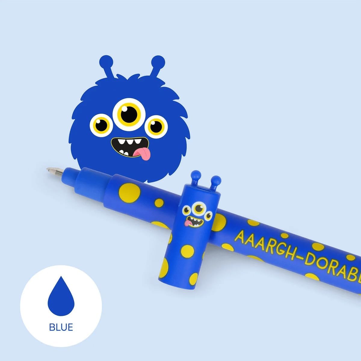 LEGAMI Erasable Gel Pen Löschbarer Gelstift – Monster
