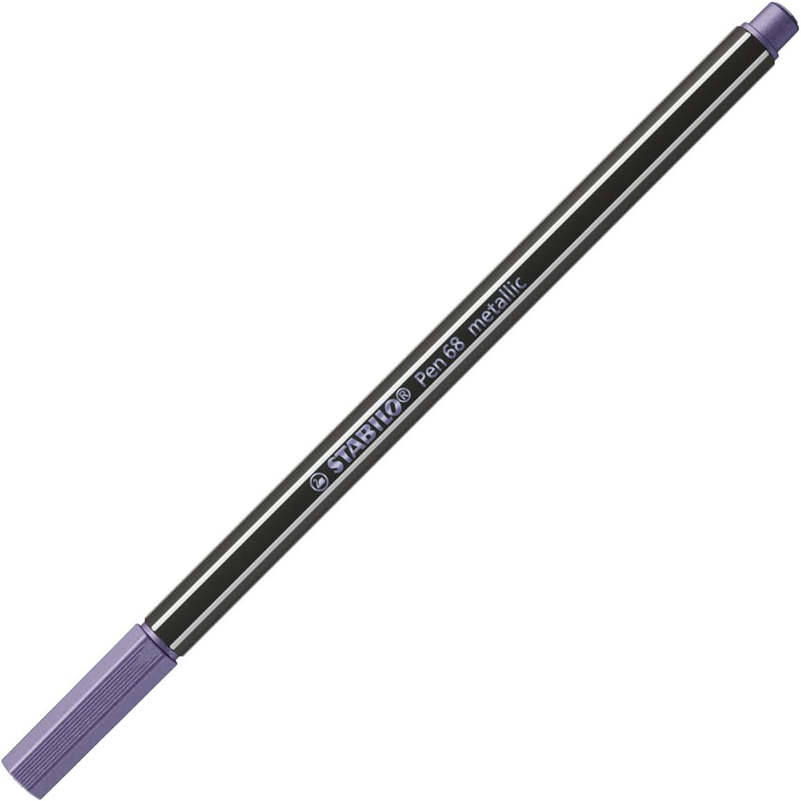 STABILO Pen 68 metallic Filzstift Violett