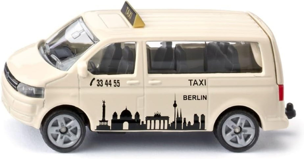 SIKU 1555 VW T5 Großraumtaxi Berlin – Metall, Beige