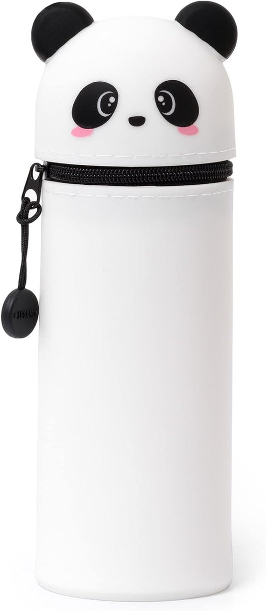 LEGAMI Kawaii 2-in-1 Federmäppchen Panda – Silikon