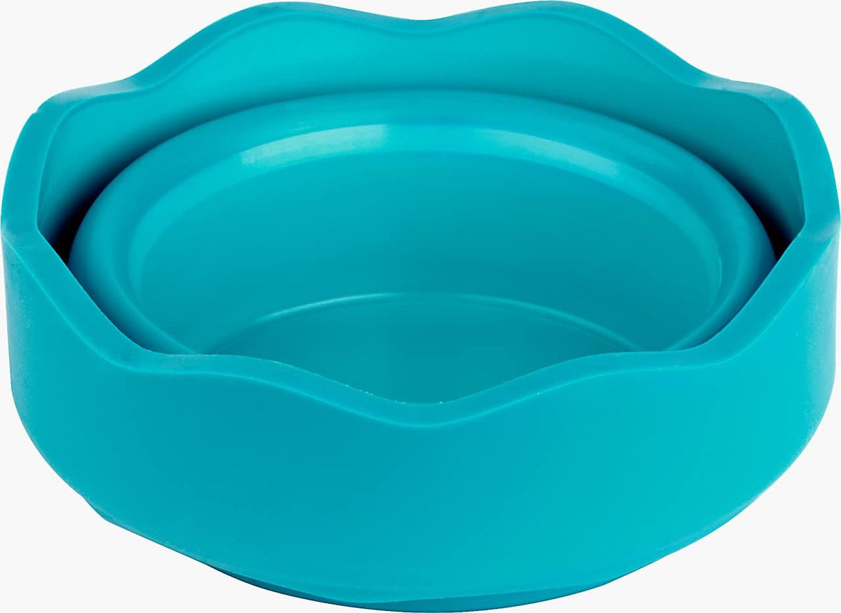 Faber-Castell Wasserbecher Clic&Go türkis
