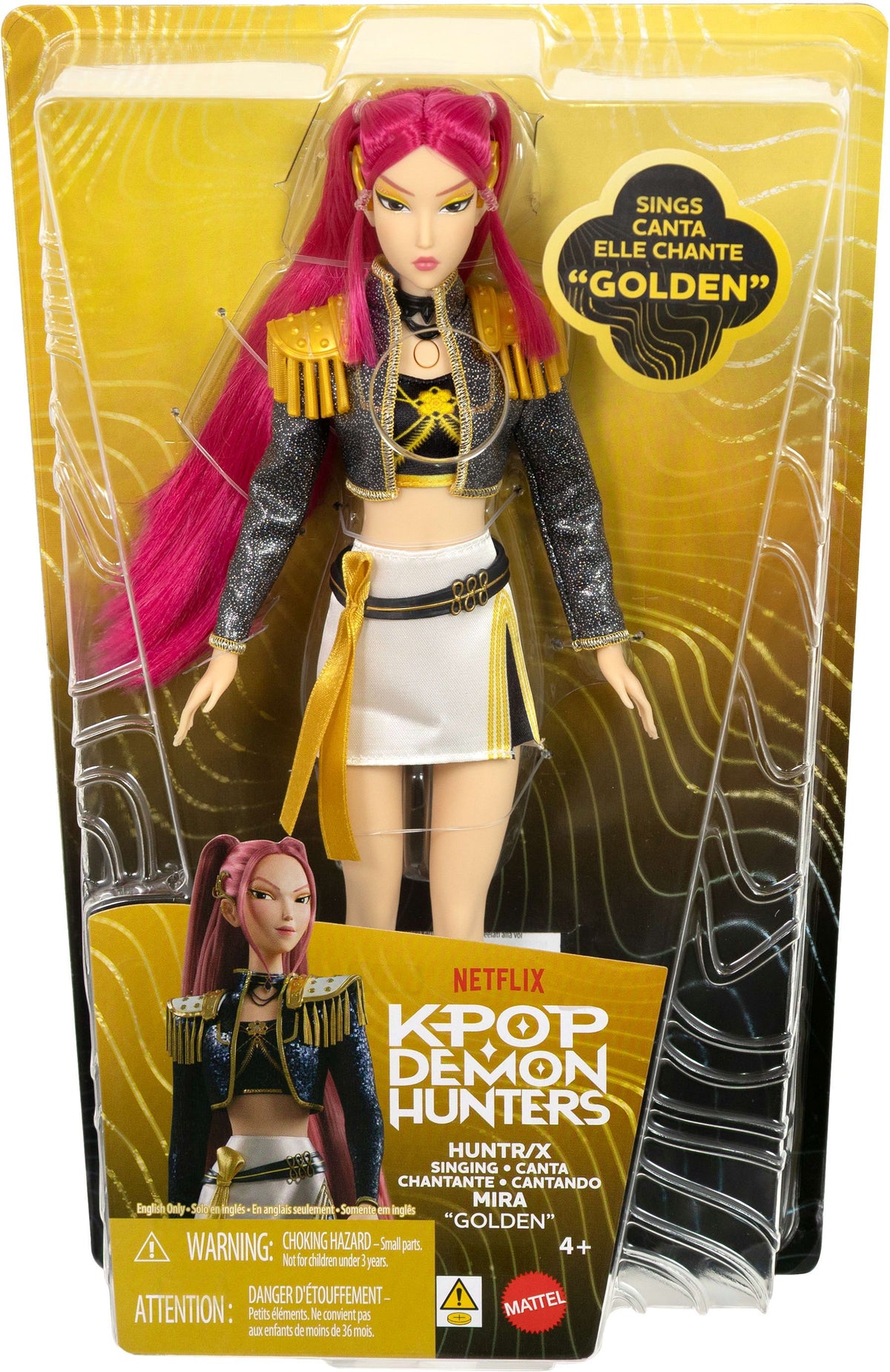 MATTEL KPop Demon Hunters Mira singende Puppe