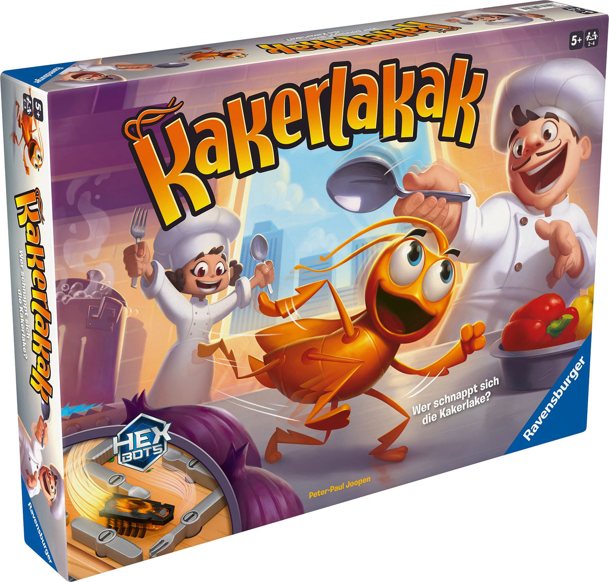 Ravensburger Kakerlakak Kinderspiel mit original HEXBUG nano Käfer