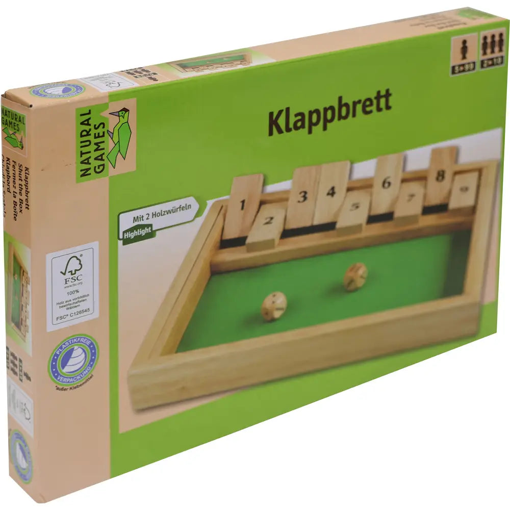 Natural Games Klappbrett 27x19cm