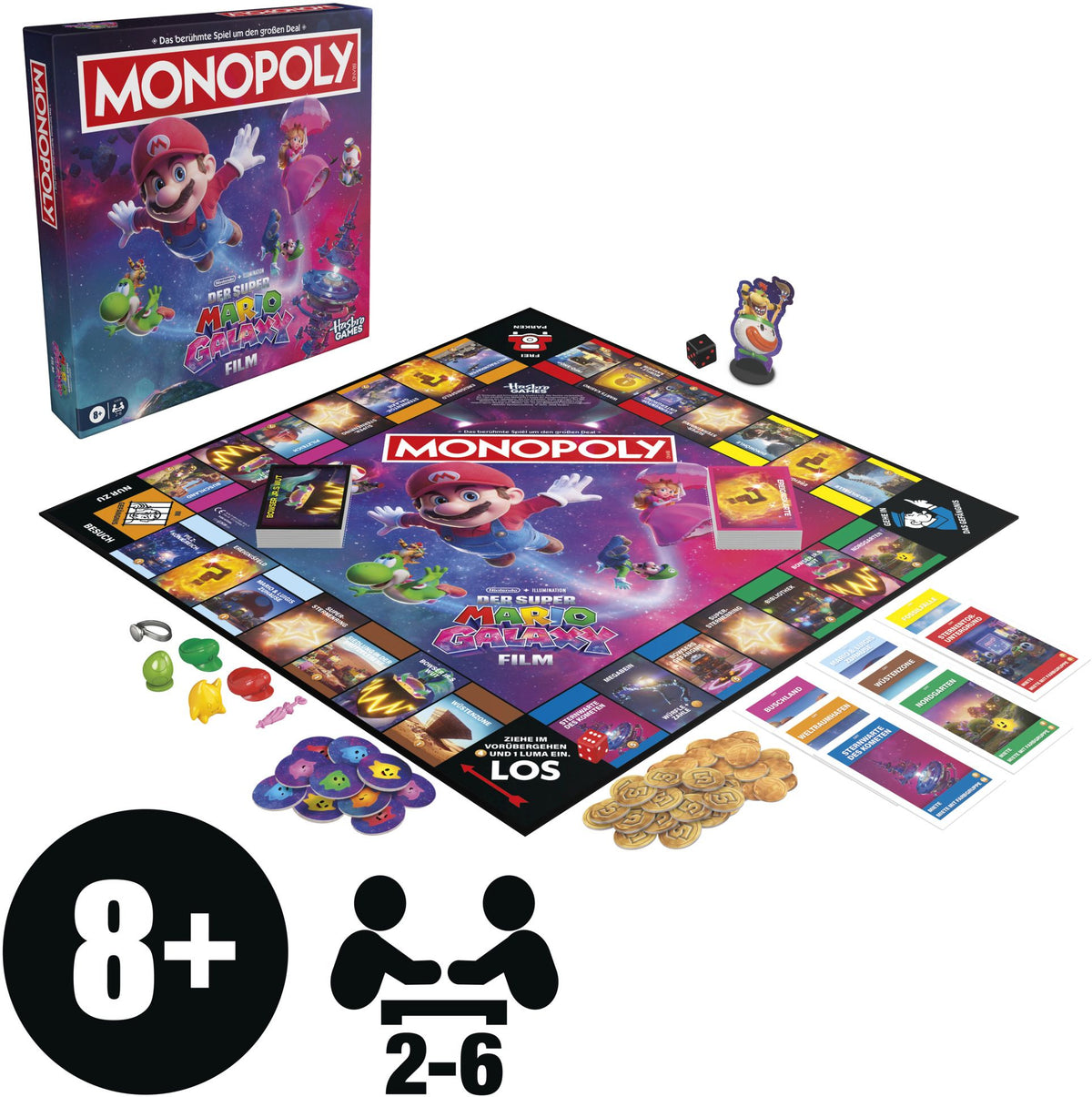 Monopoly Super Mario Galaxy Film Brettspiel