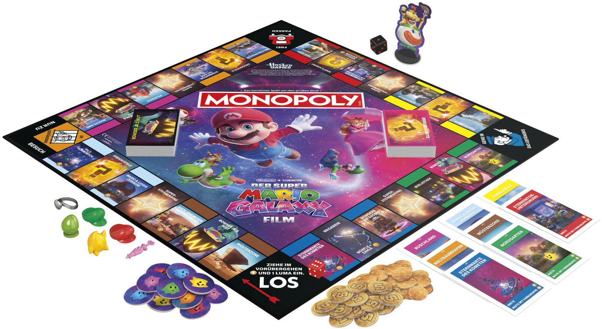 Monopoly Super Mario Galaxy Film Brettspiel