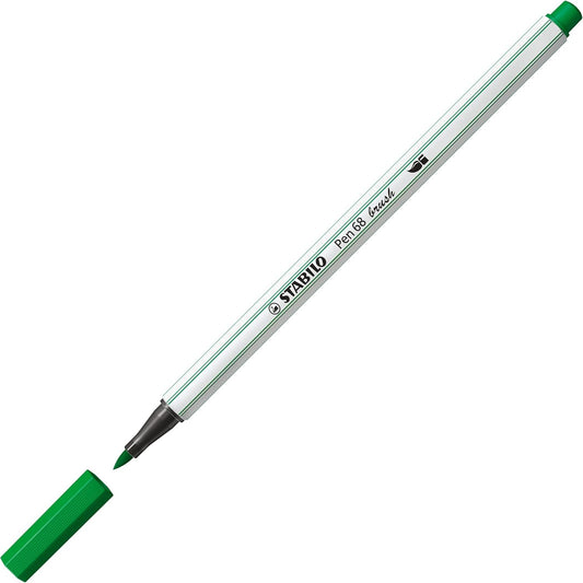 STABILO Pen 68 brush – Einzelstift Grün