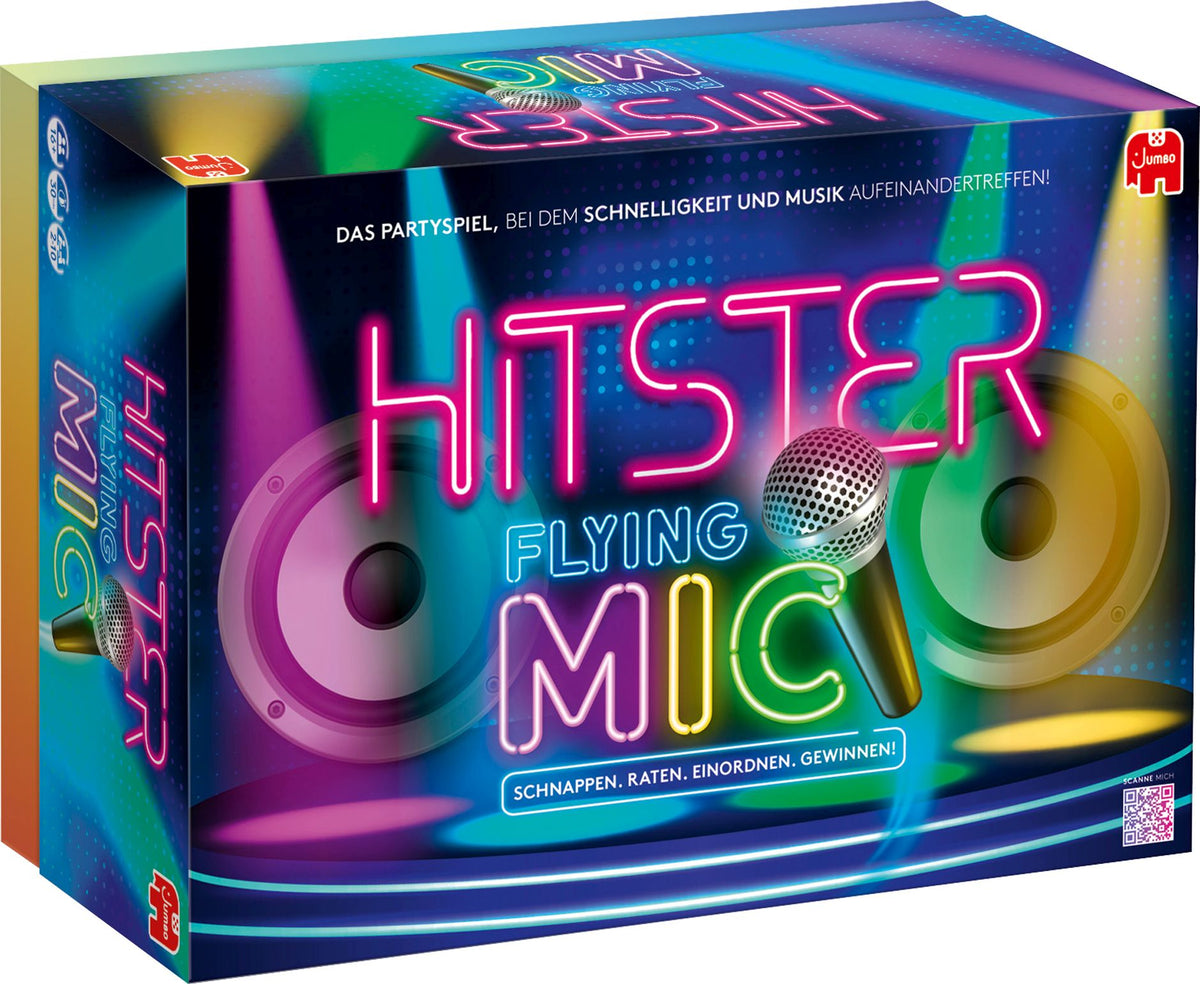 Jumbo Hitster Flying Mic Partyspiel