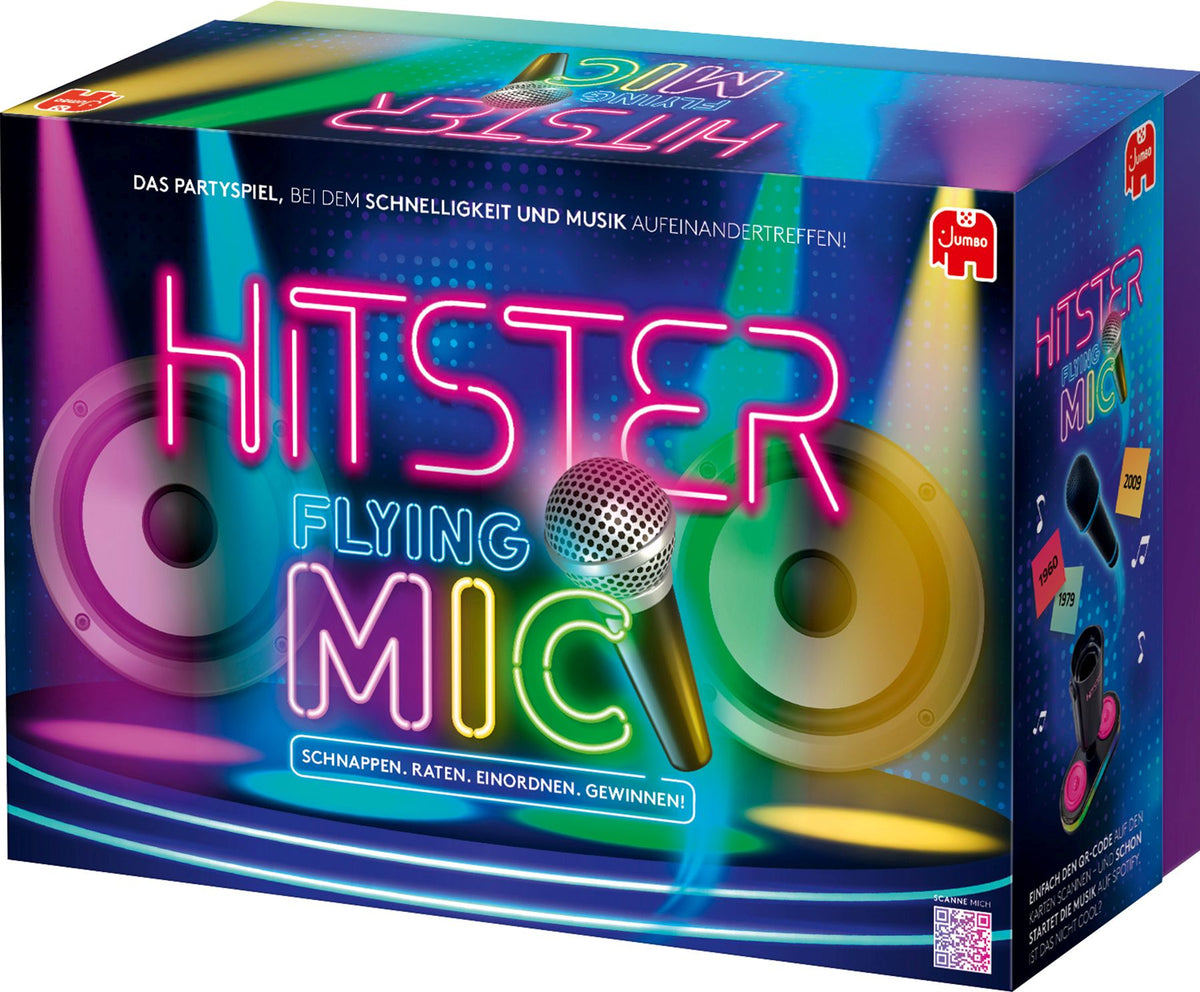 Jumbo Hitster Flying Mic Partyspiel