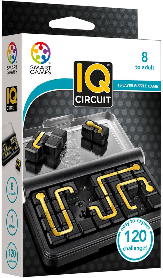 SmartGames IQ Circuit – Verbindungspuzzle ab 8 Jahren