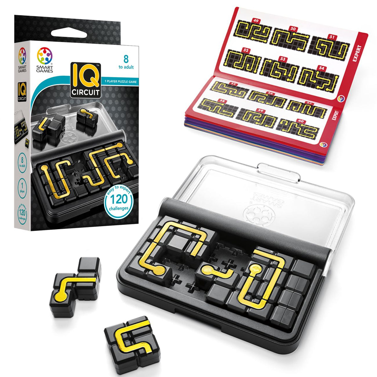 SmartGames IQ Circuit – Verbindungspuzzle ab 8 Jahren