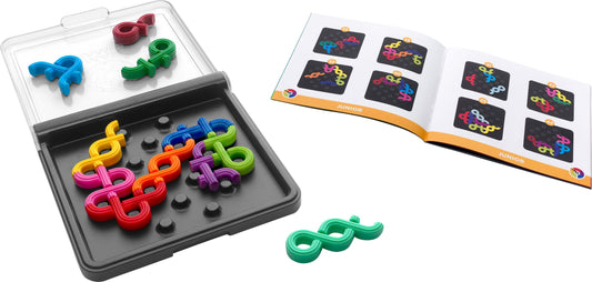 SmartGames IQ Noodles – Nudel-Puzzle 120 Aufgaben 2 Modi