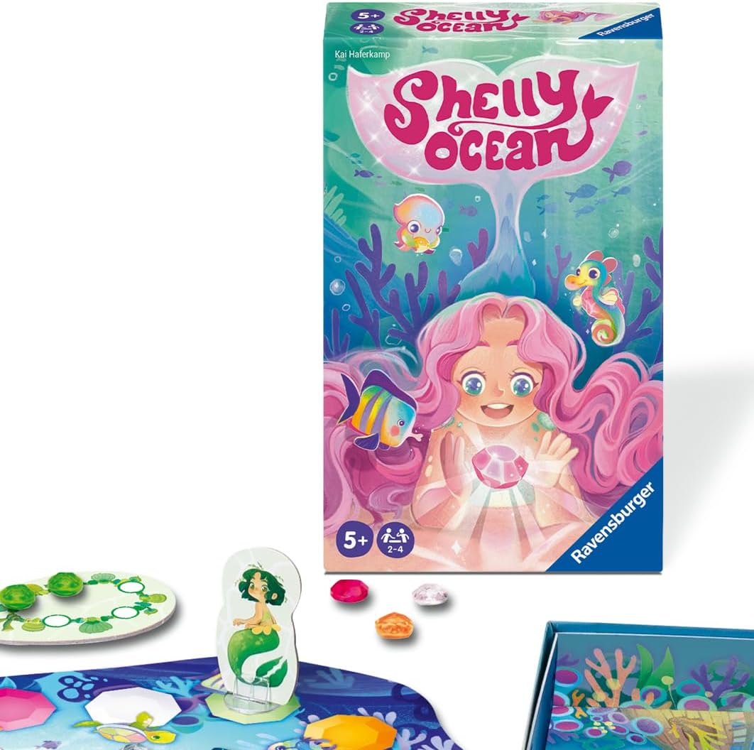 Ravensburger Shelly Ocean, Lauf- & Sammelspiel ab 5 Jahren